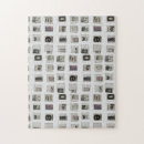 Suche nach buchstabe puzzle Typografie