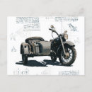 Suche nach vintage motorräder postkarten Klassisch
