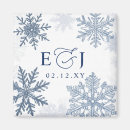 Suche nach winter hochzeit magnete Schneeflocken