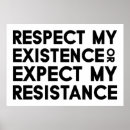 Suche nach existenz poster Widerstand