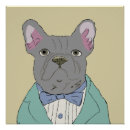 Suche nach französische bulldogge poster Zeitgenössisch