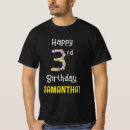 Suche nach dritter geburtstag tshirts Blume