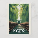 Suche nach bambus postkarten Kyoto