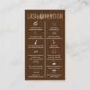 Suche nach lash extensions visitenkarten Läppchen