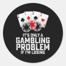 Suche nach glücksspiel aufkleber Spieler