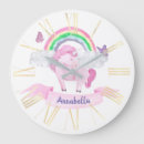 Suche nach rosa einhorn wanduhren Aquarell