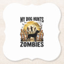 Suche nach zombies untersetzer Gruseligedesigns
