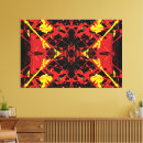 Suche nach feuer leinwand kunst Gelb