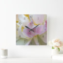 Suche nach rosa weiß wanduhren Botanisch