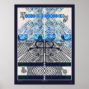 Suche nach wurzeln poster Blau