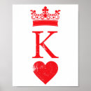Suche nach king of hearts poster König