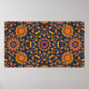 Suche nach islamisches muster poster Schwarz