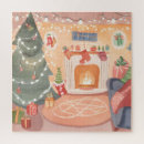Suche nach kamin puzzle Aquarell