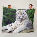 Suche nach weißer tiger decken Fleece
