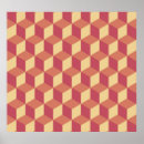 Suche nach orange muster poster Geometrisch