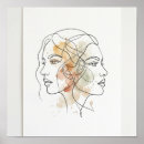 Suche nach abstraktes gesicht poster Minimalistisch