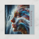 Suche nach göttin visitenkarten Fantasie