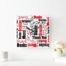 Suche nach danken ihnen für sein poster wanduhren Vielen dank