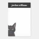 Suche nach lustige schwarze katze post it Liebhaber von haustieren