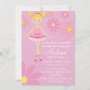 Suche nach ballerina party einladungen Kinder
