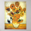 Suche nach fünfzehn sonnenblumen poster Vincent van gogh