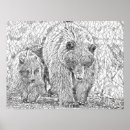 Suche nach grizzlybär poster Wildtierkunst