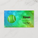 Suche nach tennis visitenkarten Schablone