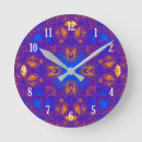 Suche nach psychedelic wanduhren Pattern