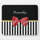 Suche nach schwarz weiße streifen mousepads Für sie