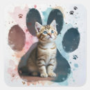 Suche nach tabby aufkleber Aquarell