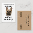Suche nach französische bulldogge visitenkarten Geschäft