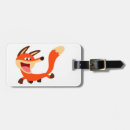 Suche nach fuchs gepäckanhänger Cartoon