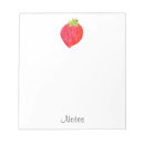 Suche nach erdbeeren notizblock Obst