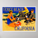 Suche nach venice beach poster Vintag