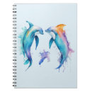 Suche nach delphin notizbuch Aquarell