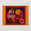 Suche nach roter kreis postkarten Vintag