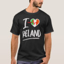 Suche nach herz irland tshirts Liebe