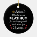 Suche nach 25 hochzeitstag ornamente Silber