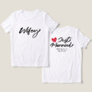 Suche nach initiale tshirts Braut
