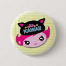 Suche nach kawaii mädchen buttons Katze