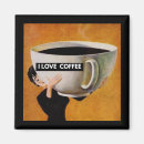Suche nach retro kaffee magnete Café
