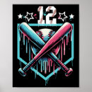 Suche nach verkäufer poster Baseballmotivation