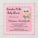 Suche nach nana zum zu sein einladungen Babydusche