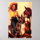 Suche nach vintage cowgirl poster Ranch