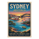 Suche nach vintage australien poster Sydney opernhaus