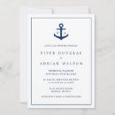 Suche nach nautical wedding einladungen Anker