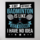 Suche nach badminton poster Schläger