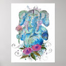 Suche nach blauer elefant poster Blumenreich