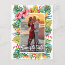 Suche nach party save the date postkarten Tropisch