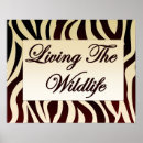 Suche nach wild lebende tiere poster Zebradruck